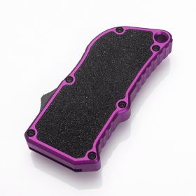 Aluminum Retractable Multi-Purpose Knife, EDC Tool Pocket Knife (Option: Purple)