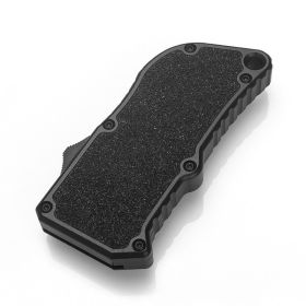 Aluminum Retractable Multi-Purpose Knife, EDC Tool Pocket Knife (Option: Black)