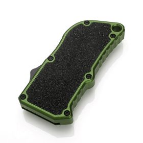 Aluminum Retractable Multi-Purpose Knife, EDC Tool Pocket Knife (Option: Green)