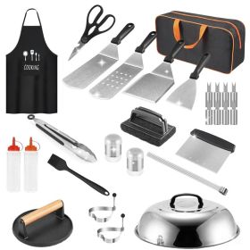31Pcs Flat Top Grill and Griddle Accessories Kit (Option: 1set)