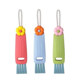 3PCS 3in1 Multifunctional Bottle Cleaning Brush Set For Cup Lids And Tight Gaps, Home Kitchen Water Bottle Cleaner Brush For Plastic Cups (Option: 3pcs)